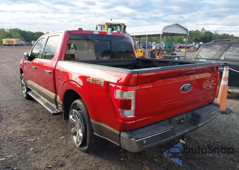 2021 Ford F-150 Lariat z USA, uszkodzony, nr VIN 1FTFW1ED5MFA94101
